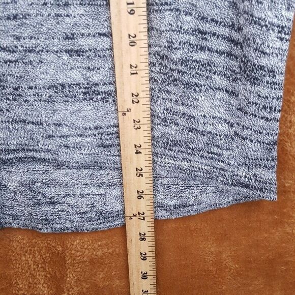 J JILL Womens Top XS Gray Pullover Knit Oversized Linen Cotton Comfort PURE - Picture 5 of 7